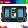 Produktbild: Ladegerät Doppel für Makita Original 14,4 - 18V BL1850 BL1860B Schnellladegerät
