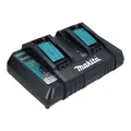 Produktbild: Makita DC 18 RD Doppel Schnellladegerät 14,4 V - 18 V LXT 9 A Ladestrom 196933-6