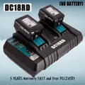 Produktbild: DC18RD Doppel Ladegerät + 2 USB für Makita 14,4 - 18V BL1850 Schnellladegerät
