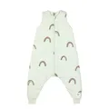 Produktbild: Sleeping Jumper Interlock Rainbow mint, 86/92,