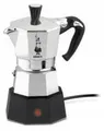 Produktbild: Bialetti Moka Electric 2, Elektrische Espressokanne, 0,1 l, Gemahlener Kaffee, 170 W, Schwarz, Edelstahl