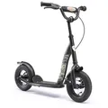 Produktbild: BIKESTAR Tretroller Kinderroller ab 4 - 5 Jahre | 10 Zoll Classic Edition | Schwarz (matt) - Schwarz