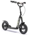 Produktbild: BIKESTAR Roller Kinderroller Tretroller Kickscooter mit Luftreifen für Jungen und Mädchen ab 4-5 Jahre | 10 Zoll Classic Kinder Scooter | Schwarz (matt) | Risikofrei Testen