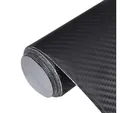 Produktbild: vidaXL Aufkleber Autofolien 2 Stk. 3D Schwarz 100x150 cm, (2tlg)