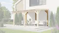 Produktbild: weka Terrassendach Terrassenüberdachung, für die freistehenden Montage, ohne Dacheindeckung