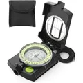 Produktbild: Taschenkompass Militär Jagd Wandern Wasserfest Stoßfest Schwarz