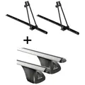 Produktbild: 2x Fahrradträger ORION + Dachträger VDP kompatibel mit für Toyota Rav4 IV 5 Türer ab 2013