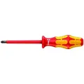 Produktbild: WERA   Schraubendreher Kreuz, Pozidriv PZ2, Isoliert, 100mm, gerade, 2-Komponenten, Antimagnetisch