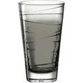 Produktbild: GLASKOCH Leonardo Trinkglas Vario Struttura, Becher, Wasserglas, Kalk-Natron Glas, anthrazit, 280 ml, 026830