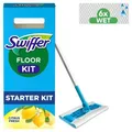 Produktbild: Swiffer Bodenwischer Starter-Set Mit 1 Bodenwischer Sowie 6 Feuchten Bodentüc...