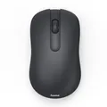 Produktbild: Hama Maus kabellos (optische Funkmaus ohne Klickgeräusch, für Rechtshänder/Linkshänder, 3 Tasten, 1200 DPI, 2,4 GHz Technologie, Standby Modus, ideal als Computermaus, Laptopmaus) schwarz