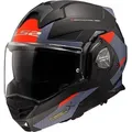 Produktbild: LS2 Motorradhelm FF901 Advant X Oblivion Klapphelm, integriertes Sonnenvisier,vorbereitet für Kommunikationssystem,No blau M (57/58)