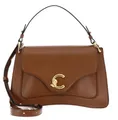 Produktbild: Coccinelle Leder Umhängetasche Schultertasche C-Me Calf Handbag Cognac braun