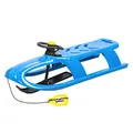 Produktbild: Hoher Schlitten mit per Lenkrad steuerbarem Paddel, mit Stahlgleitern und Seil, Modell Bullet Control
