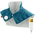 Produktbild: Comfytemp Voll gewichtetes Heizkissen für Nacken Schulter mit 9 Wärmestufen 0,5-9h Abschaltautomatik, 1 kg Nackenwärmer Schulterwärmer waschbar...