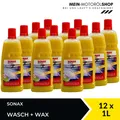Produktbild: Sonax Wasch + Wax 03133410 Glanz Lackpfleg Reinigung 12x1 Liter = 12 Liter