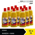 Produktbild: Sonax Wasch + Wax 03133410 Glanz Lackpfleg Reinigung  11x1 Liter = 11 Liter