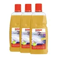Produktbild: SONAX Wasch + Wax Auto-Shampoo reinigt und schützt mit Carnaubawachs, 3x1 Liter