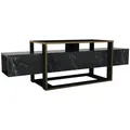 Produktbild: moebel17 Tv-Lowboard, Schwarz, Holzwerkstoff, 160x49.8x46.1 cm, Wohnzimmer, Wohnwände, Lowboards, Lowboards stehend