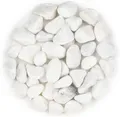 Produktbild: Napoleon Kieselsteine Premium Fire Kieselsteine Elektrokamin Kamindeko Kamin Steine Weiß, (1 St), Premium Fire Kieselsteine