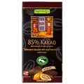 Produktbild: Rapunzel Bio 85 Prozent Kakao Bitterschokolade mit Kakao aus Bolivien, 80 g