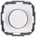 Produktbild: Kopp Donau Druck-Wechsel-Dimmer LED, Glühlampen und Halogenlampen, Phasenanschnitt, arktis-weiß, 846902007