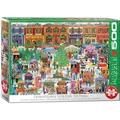 Produktbild: Eurographics Das Stadtplatz Weihnachts-Festival (500 Teile) (6500-5503)