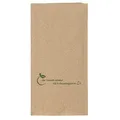 Produktbild: Pro DP 2000 Bio Servietten Napkins 33x33cm 1/8 Falz 2-lagig braun Recycling