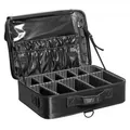 Produktbild: VEVOR Kosmetikkoffer mit 3 Schichten Stauraum Make Up Tasche aus Oxford-Stoffmaterial wasserdicht und verschlei_fest Schminkkoffer Schminktasche