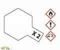 Produktbild: Tamiya 81002 X2 / X-2 - Weiß / White - Glänzend - 23ml