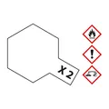 Produktbild: (465,65€/1l) Tamiya X-2 Weiss glänzend - 23ml Acrylstreichfarbe wasserlöslich 30