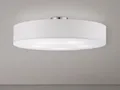 Produktbild: Elegante Deckenbeleuchtung rund Ø 65cm E27 Fassung schöne Schlafzimmerlampe weiß
