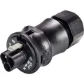 Produktbild: Wieland 96.032.4153.1 Gesis IP68, 3 polig Stecker M Luft Schraube Presse 10 - 14 mm, schwarz (96.032.4153.1)