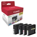 Produktbild: Canon PGI-2500 XL BK/C/M/Y schwarz, cyan, magenta, gelb Druckerpatronen,...