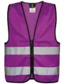 Produktbild: korntex Warnweste Kinder Safety Vest for Kids with Zipper EN1150