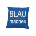 Produktbild: David Fussenegger Kissenhülle Blau Machen königsblau