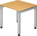 Produktbild: HAMMERBACHER Schreibtisch Schreibtisch 80x80cm Buche