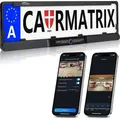 Produktbild: CARMATRIX Solar Auto WLAN Rückfahrkamera KI Personenerkennung