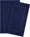 Produktbild: HAMMETEX Badematte Hotelmatte, Duschvorleger, Höhe 5 mm, rutschhemmend beschichtet, beidseitig nutzbar, Baumwolle, rechteckig, 2-teiliges Set, einfarbig, 100% Baumwolle