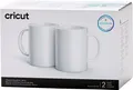 Produktbild: Cricut Tasse Tassen Mug White, 2-tlg., Keramik, 425 ml 2 Stück