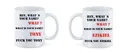 Produktbild: Tasse mit Spruch What´s your Name? Tony  Kaffeetasse Becher  Lustig Geschenk Neu