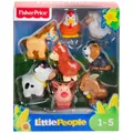 Produktbild: Mattel GFL21 - Little People - Bauernhof-Set, 8 Tierfiguren