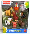 Produktbild: Fisher-Price Little People Bauernhoftiere Set , Set mit acht Figuren