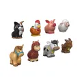 Produktbild: Fisher-Price GFL21 Little People Bauernhof-Set 8 Tierfiguren ab 1 Jahr Spielzeug