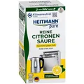 Produktbild: Heitmann Zitronensäure pure Reine Citronensäure, 1008223, Pulver, lebensmittelsauber, 350g