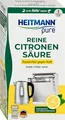 Produktbild: Reine Citronensäure gegen Kalk, Entkalker, Putzmittel mit Zitronensäure, 1 x 350 g, Größe:1er Pack