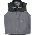 Produktbild: Carhartt Montana Rugged Flex Relaxed Fit Duck Weste, schwarz-grau, Größe L für Männer