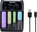 Produktbild: VOLTCRAFT IPC-2 Rundzellen-Ladegerät NiMH, NiCd, LiIon, LiFePO Mini (AAAA), Micro (AAA), Mignon (AA), Baby (C), Sub-C,