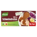 Produktbild: Knorr Soße zu Schweinebraten leckere dunkle Soße ohne geschmacksverstärkende Zusatzstoffe 3er Pack, 3 x 250ml