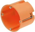 Produktbild: ChiliTec Hohlwanddose Schalterdose Gerätedose Ø 68mm x 61mm Tiefe Einbau Unterputzdose Orange